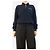 Miu Miu Cashmere-Strick-Poloshirt in Marineblau - Größe UK 8 - Ansicht 3