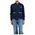 Miu Miu Navy gestreifte Chenille-Jacke - size UK 6