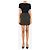 Autre Marque Minifalda de punto de cachemira marrón - talla S - vista 2