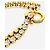 Balenciaga Collana choker a doppio filo in cristallo dorato - vista 5