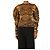 Ulla Johnson Jersey de punto jacquard animal print marrón con mangas abullonadas - size S