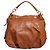 Miu Miu Borsa hobo in pelle marrone