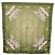 Hermès HERMES Carre 90 Scarf  COSMOS  Silk Green - vista 13