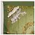 Hermès HERMES Carre 90 Scarf  COSMOS  Silk Green - vista 2