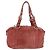 PRADA Tote Bag Suede Silver Pink - vista 13