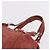 PRADA Tote Bag Suede Silver Pink - vista 14