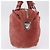 PRADA Tote Bag Suede Silver Pink - vista 5