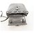 CHANEL V Stitch Backpack Leather Silver CC - vista 24