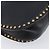 Chloé Chloe Hudson Shoulder Bag Leather Black Gold - vista 14