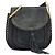 Chloé Chloe Hudson Shoulder Bag Leather Black Gold - vista 2