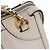 GUCCI Ophdia GG Sherry Line Hand Bag Leather 2way White Gold 715666 - vista 22