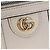 GUCCI Ophdia GG Sherry Line Hand Bag Leather 2way White Gold 715666 - vista 27