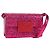 Autre Marque Saint Laurent Glitter Shoulder Bag Leather Sequins Pink Gold