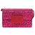 Autre Marque Saint Laurent Glitter Shoulder Bag Leather Sequins Pink Gold - vista 13