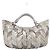 Miu Miu Hand Bag Leather 2way Silver Gold - vista 13