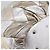 Miu Miu Hand Bag Leather 2way Silver Gold - vista 20