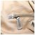 Miu Miu Hand Bag Leather 2way Silver Gold - vista 29