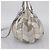 Miu Miu Hand Bag Leather 2way Silver Gold - vista 4
