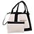 Balenciaga Navy Cabas S Tote Bag Canvas White Black 339933