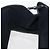 Balenciaga Navy Cabas S Tote Bag Canvas White Black 339933 - vista 19