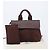 Hermès HERMES Valparaiso PM Hand Bag Canvas Brown Silver - vista 25