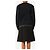 Miu Miu V-Ausschnitt Cashmere-Cardigan in Marineblau und Anthrazit - size UK 6 - Ansicht 2