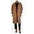 Prada Abrigo marrón de mangas abullonadas - size UK 6 - vista 3