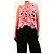 Autre Marque Blumiges Crochet-Stricktop in Rosa - Größe L - Ansicht 2