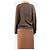 Brunello Cucinelli Brauner Pullover mit Paillettenstreifen - Größe M - Ansicht 2