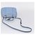 GUCCI Micro GG Canvas Guccissima Leather Outlet 2way Blue 449654 - vista 8