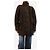 Autre Marque Dunkelbraune Wildlederjacke mit tailliertem Schnitt - size UK 6 - vue 2