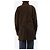 Autre Marque Dunkelbraune Wildlederjacke mit tailliertem Schnitt - size UK 6 - vue 3