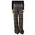 Veronica Beard Weite Hose mit Karomuster in Navyblau - size UK 10