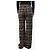 Veronica Beard Weite Hose mit Karomuster in Navyblau - size UK 10 - Ansicht 3