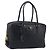 PRADA Hand Bag Saffiano leather Black Gold