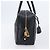 PRADA Hand Bag Saffiano leather Black Gold - vista 4