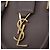 Autre Marque Saint Laurent Baby Cabas Hand Bag Leather 2way Gray Gold - view 22