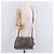 Autre Marque Saint Laurent Baby Cabas Hand Bag Leather 2way Gray Gold - view 29