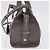 Autre Marque Saint Laurent Baby Cabas Hand Bag Leather 2way Gray Gold - view 3