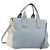 Miu Miu Hand Bag Leather 2way Light Blue Gold