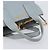 Miu Miu Hand Bag Leather 2way Light Blue Gold - vista 15