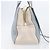 Miu Miu Hand Bag Leather 2way Light Blue Gold - vista 7
