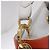 Salvatore Ferragamo Shoulder Bag Leather White Gold - vista 19