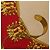 Hermès HERMES Carre 90 Scarf Silk Red Beige  LES CAVALIERS D'OR - vista 14