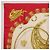 Hermès HERMES Carre 90 Scarf Silk Red Beige  LES CAVALIERS D'OR - vista 2