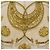 Hermès HERMES Carre 90 Scarf Silk Red Beige  LES CAVALIERS D'OR - vista 6