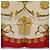 Hermès HERMES Carre 90 Scarf Silk Red Beige  LES CAVALIERS D'OR - vista 9
