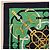 Hermès HERMES Carre 90 Scarf  Eperon d Or  Silk Navy - vista 2
