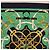 Hermès HERMES Carre 90 Scarf  Eperon d Or  Silk Navy - vista 3