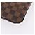 LOUIS VUITTON Damier Ebene Pochette Platt Brooklyn Bag N41100 LV - vista 16